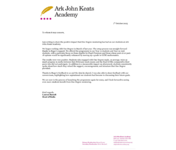 Ark John Keats Reference